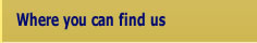 Where you can find us